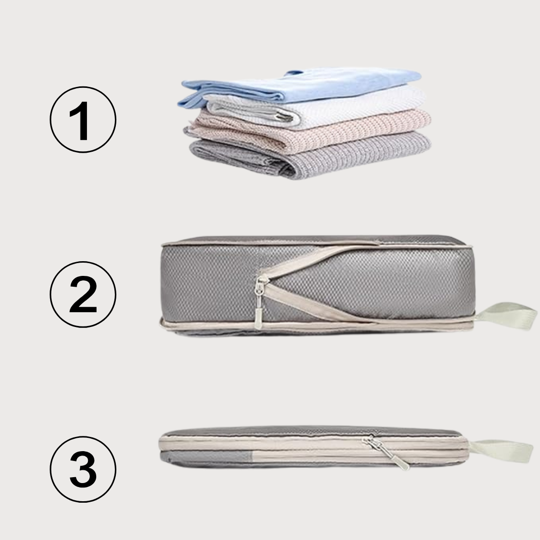 EKON Compression Packing Cubes