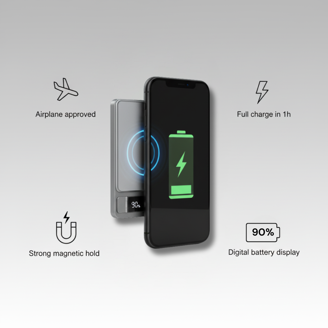 EKON Magnetic PowerBank
