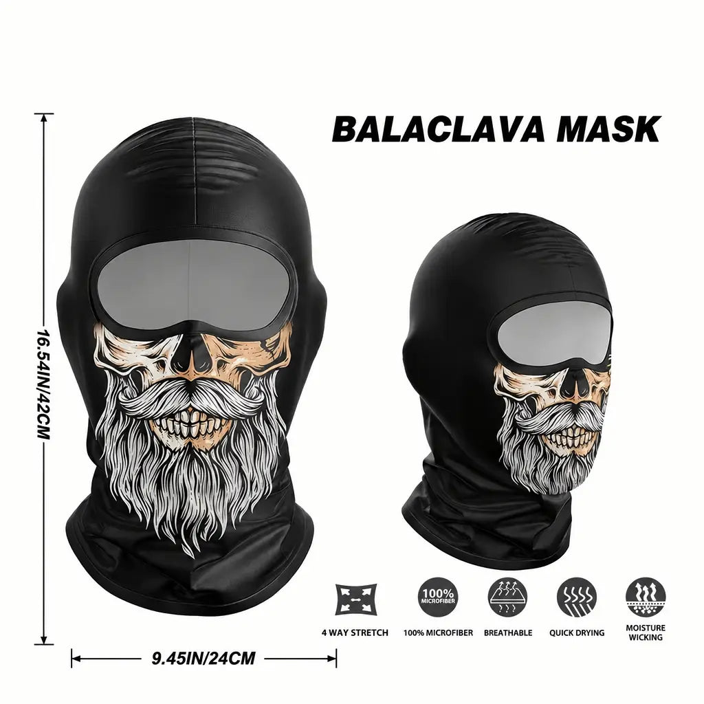 EKON Bearded Skull Balaclava