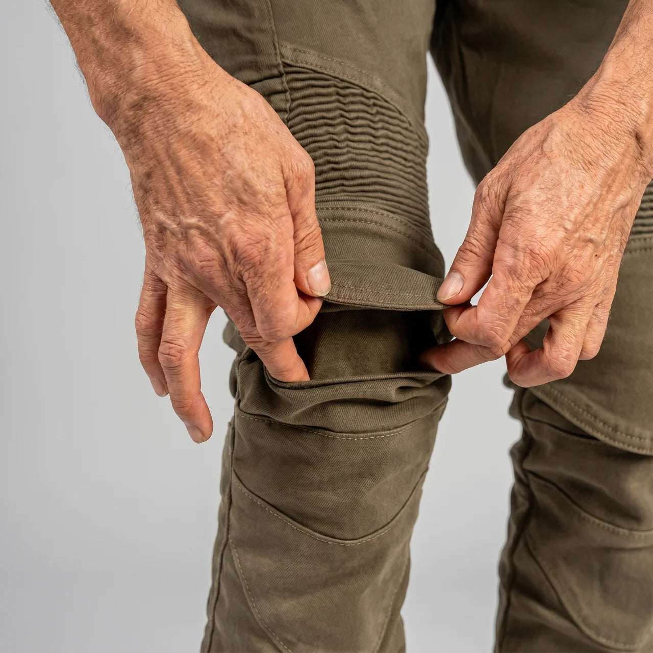 EKON Khaki Shield Riding Pants