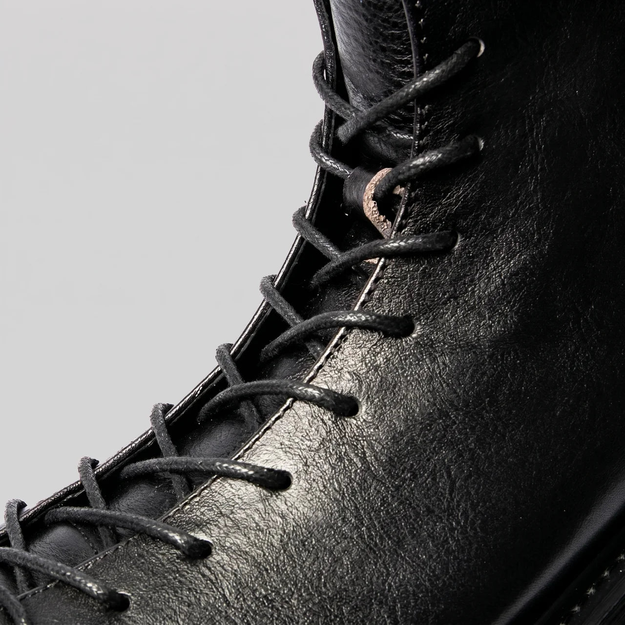 EKON Roadsmith Leather Lace-Up Boots