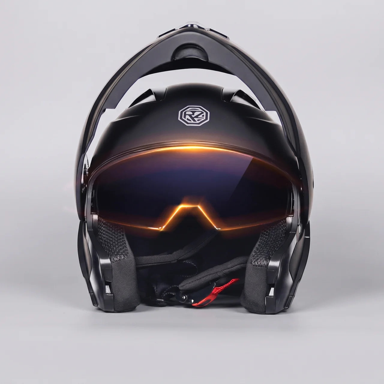 EKON Carbon-Style Modular Motorcycle Helmet