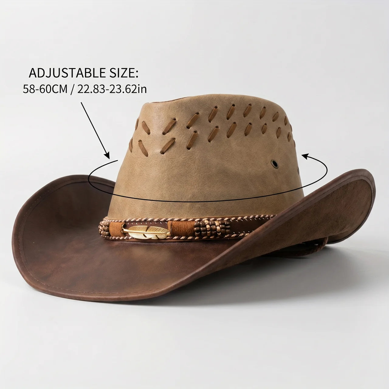 EKON TrailVent Western Cowboy Hat
