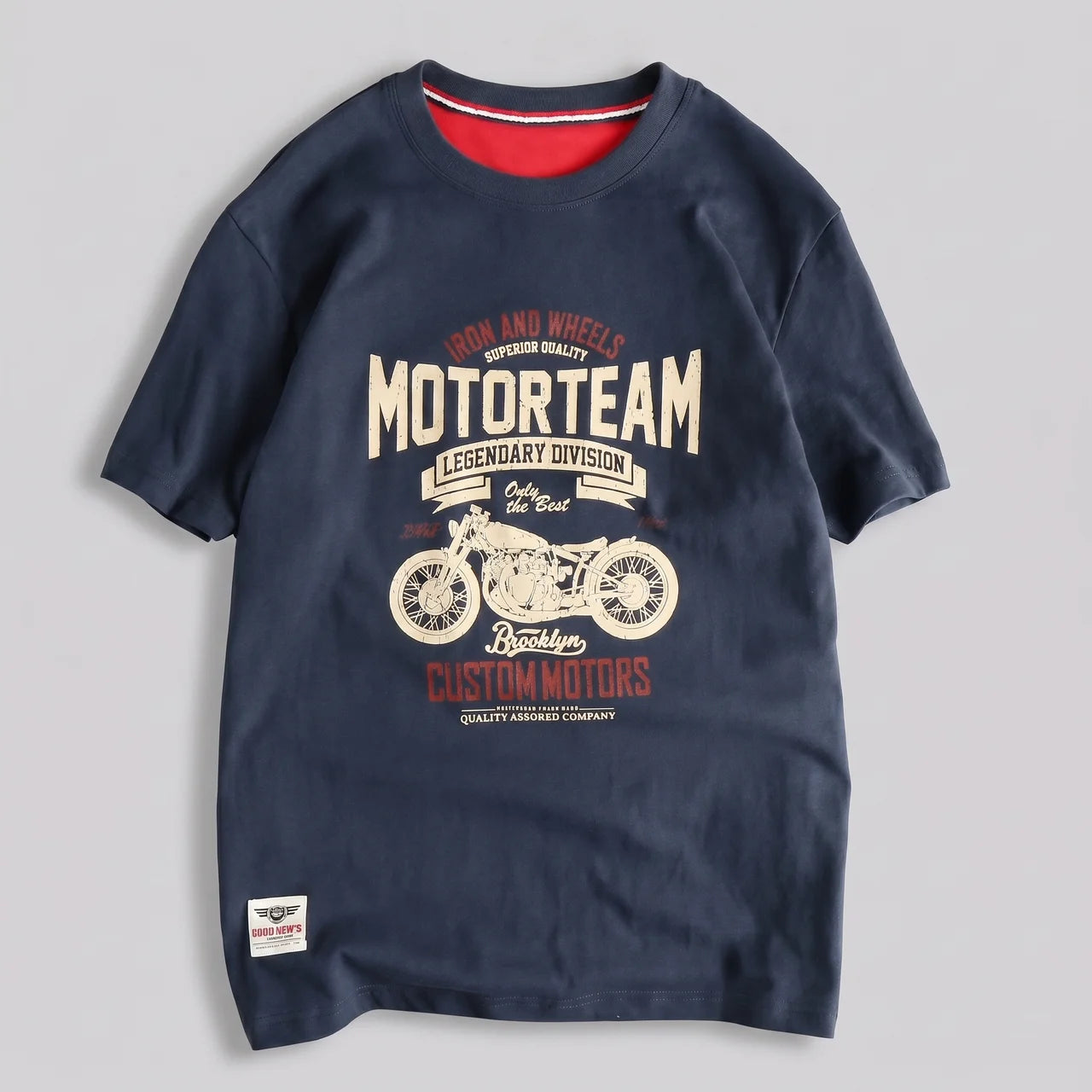 EKON MotorTeam Washed Moto Graphic Tee