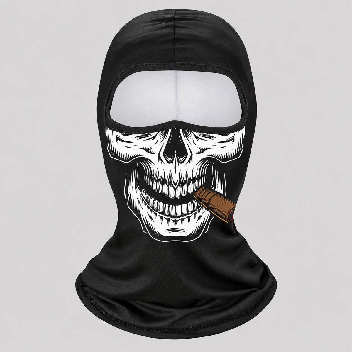 EKON Skull Print Riding Balaclava Cigar Skull