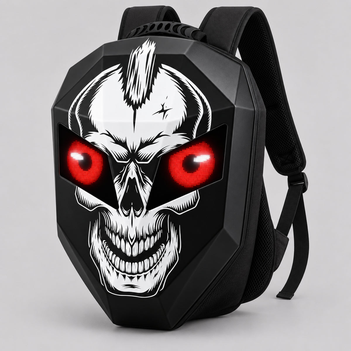 EKON LED Eye Hard-Shell Riding Backpack