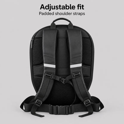 EKON LED Eye Hard-Shell Riding Backpack