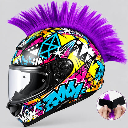 EKON Mohawk Helmet Crest Purple