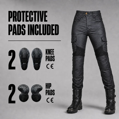EKON Women’s MotoFlex Armored Riding Pants