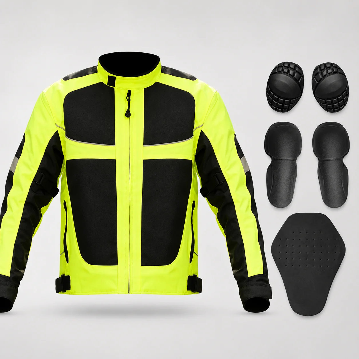 EKON High-Visibility Protective Riding Jacket
