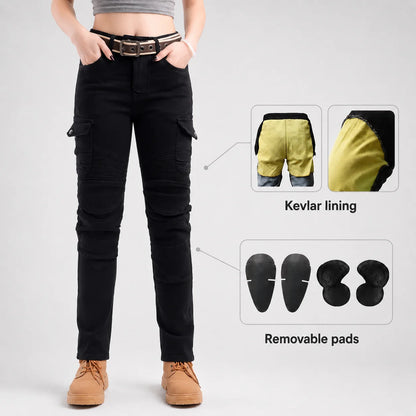 EKON Women’s RoadGuard Aramid Riding Jeans