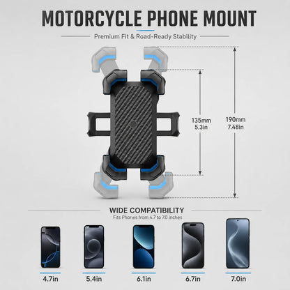 EKON AutoLock Motorcycle Phone Mount
