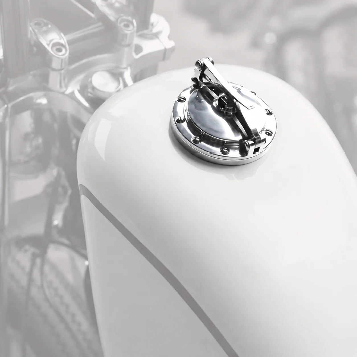 EKON TankLatch CNC Motorcycle Fuel Cap