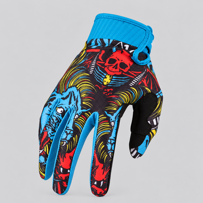 EKON Skull Claw Full-Finger Riding Gloves