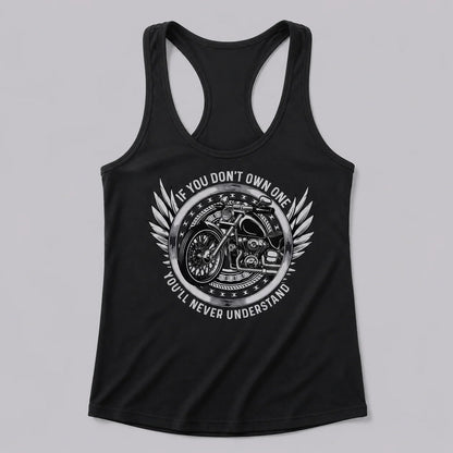 EKON Winged Moto Graphic Tank Top
