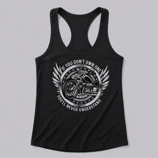 EKON Winged Moto Graphic Tank Top