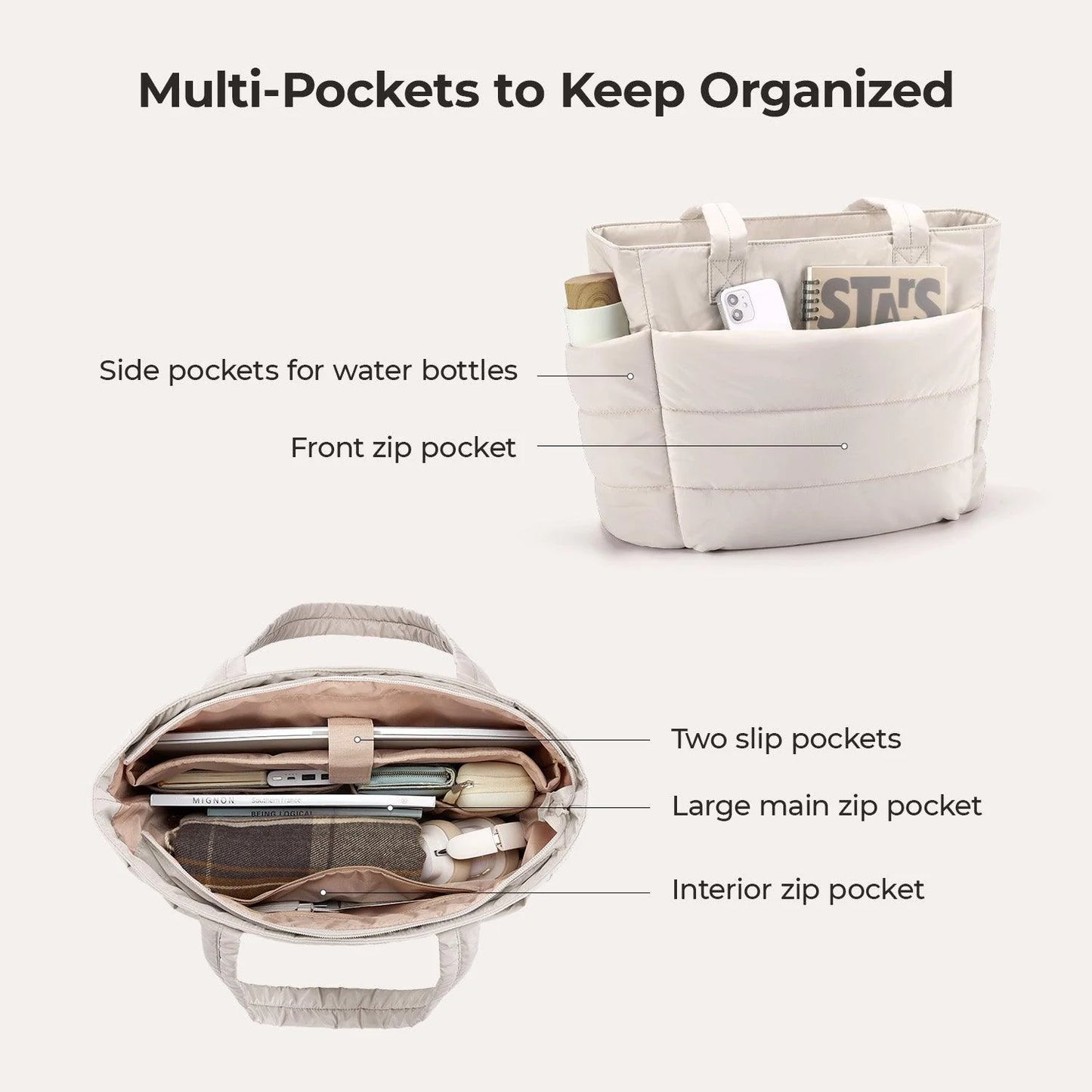 EKON Cloud Tote