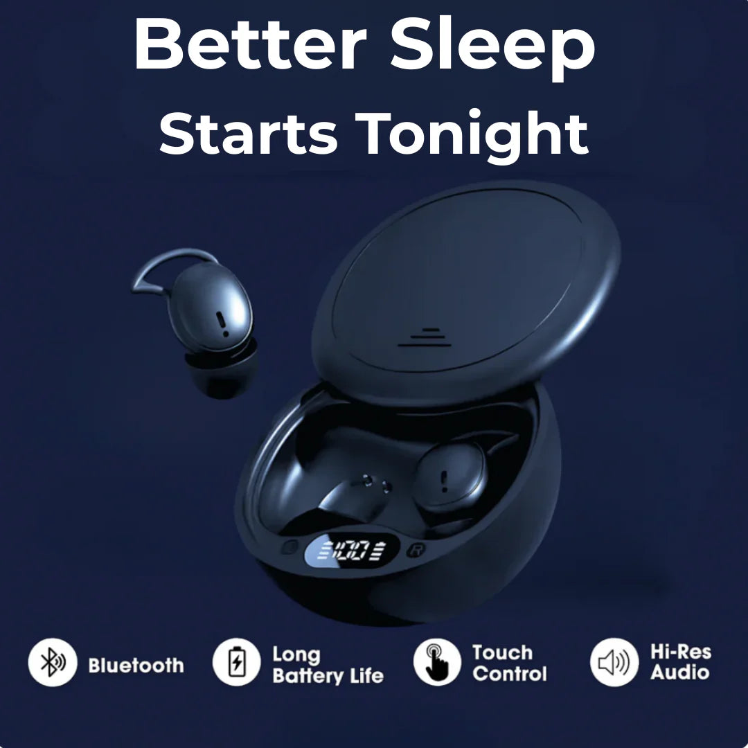 SnoozePods™ Pro - Bluetooth Sleepbuds