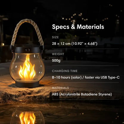 Solar Lantern Outdoor Lights