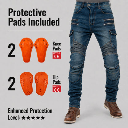 EKON Blue Shield Riding Pants