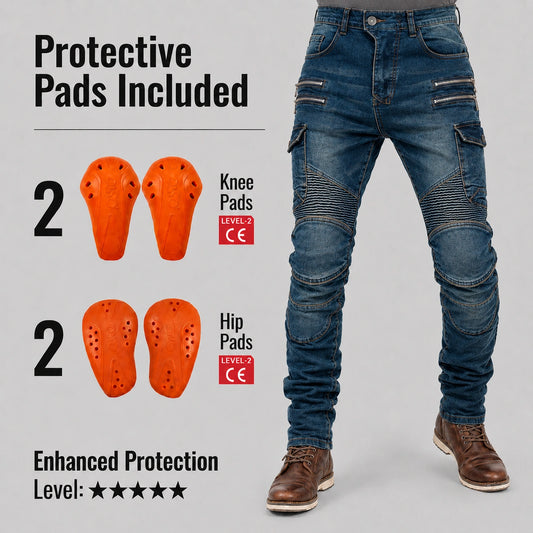 EKON Blue Shield Riding Pants