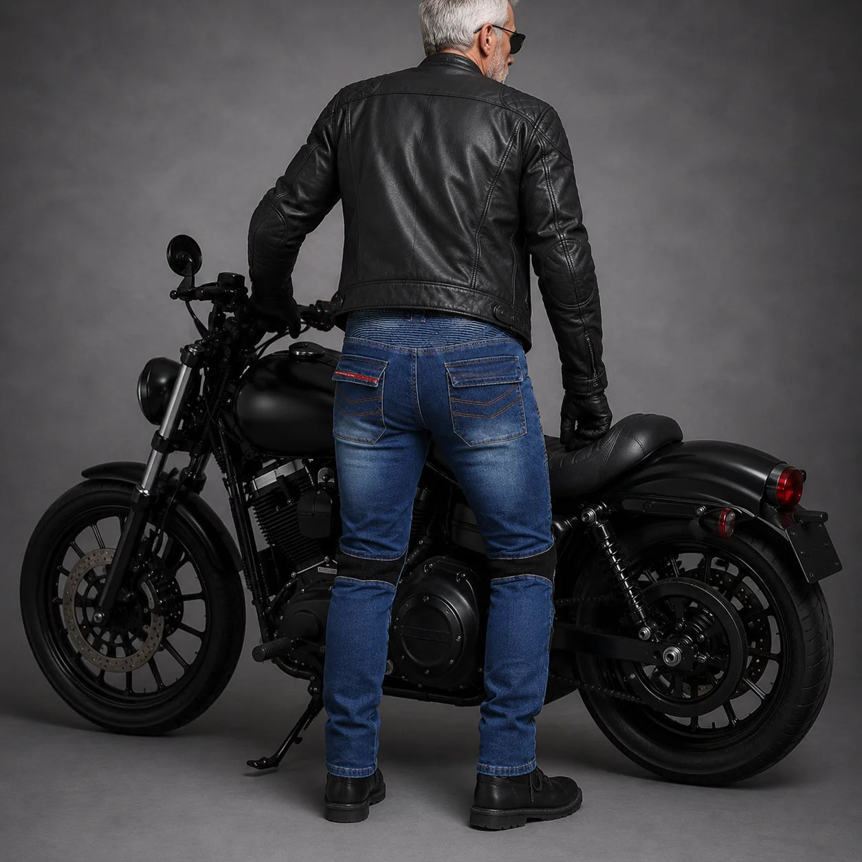 EKON Vented Armored Jeans