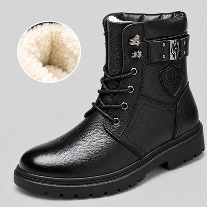 EKON Ironcrest Fleece-Lined Lace-Up Boots