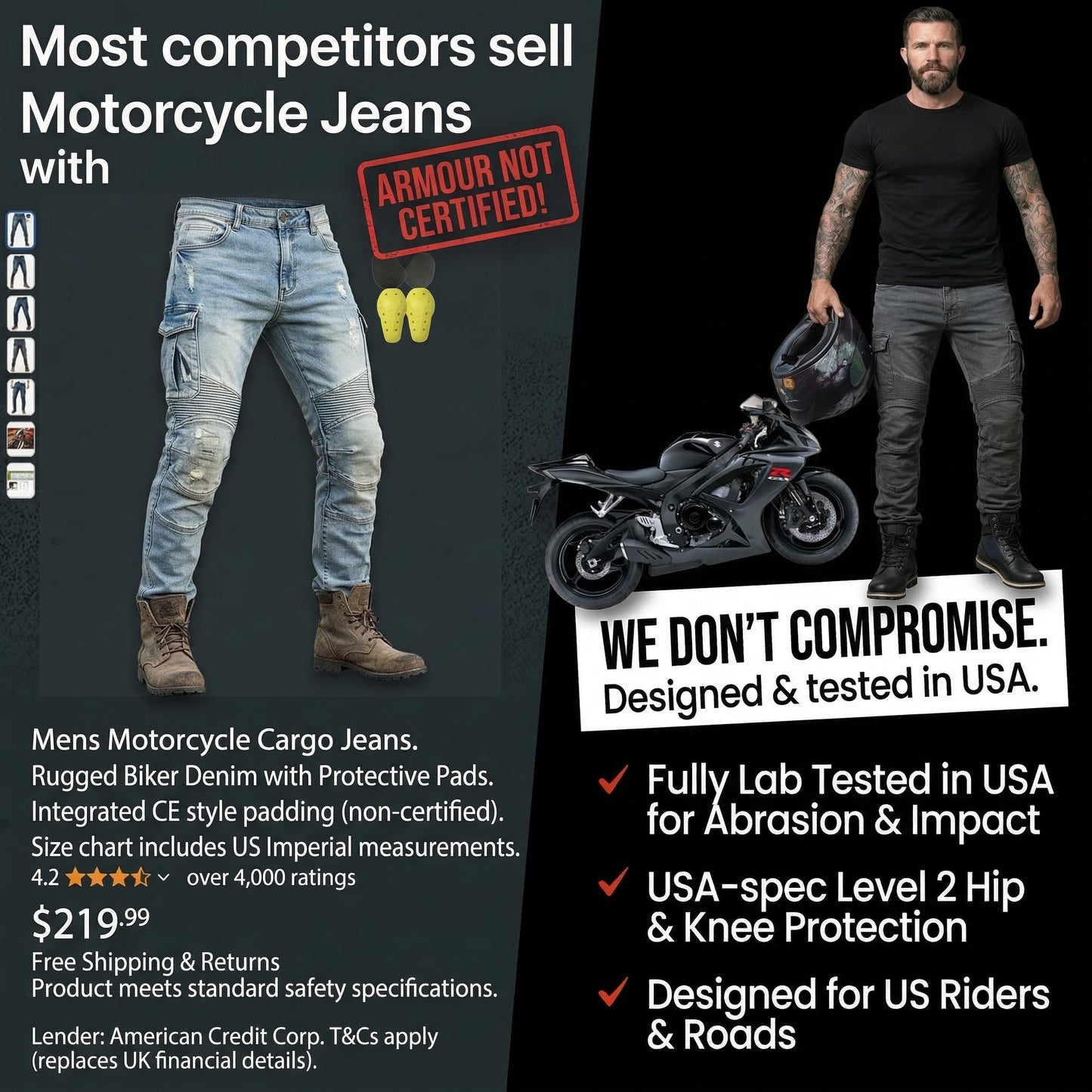 EKON Invisible Armor™ Denim