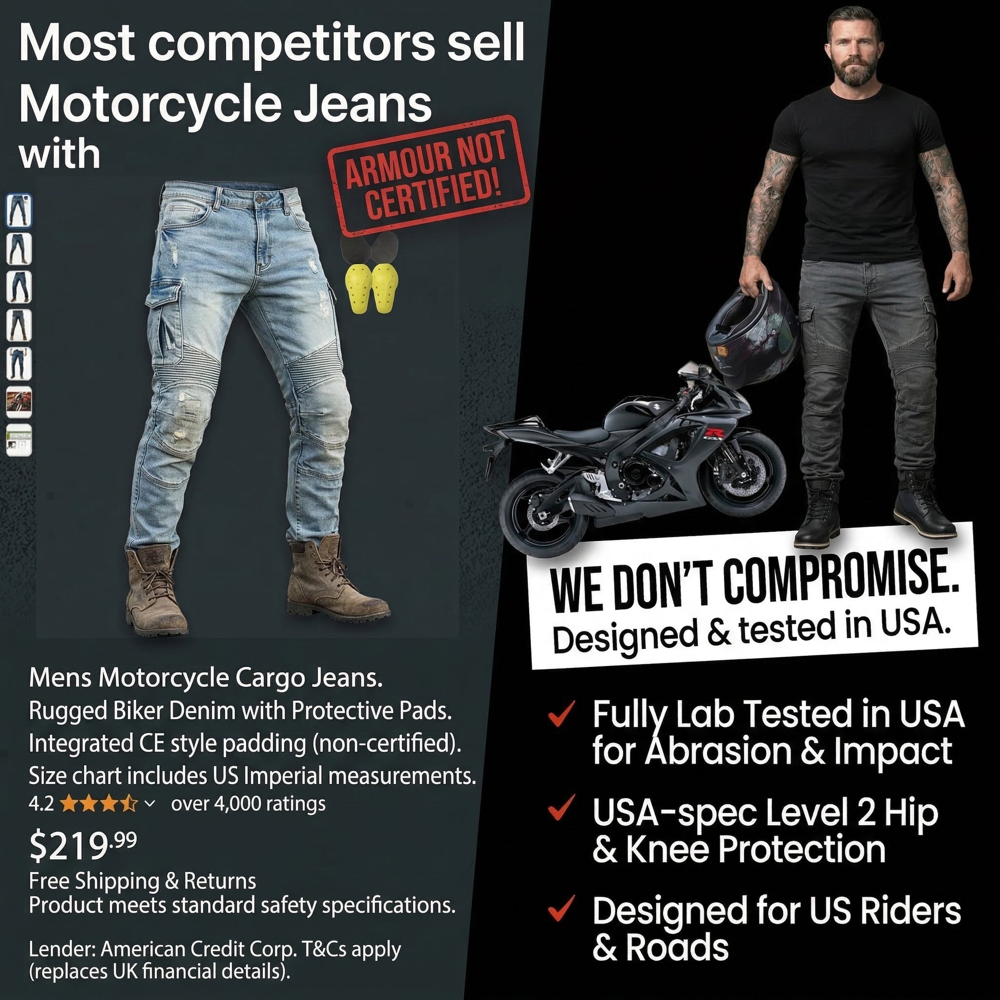 EKON Invisible Armor™ Denim