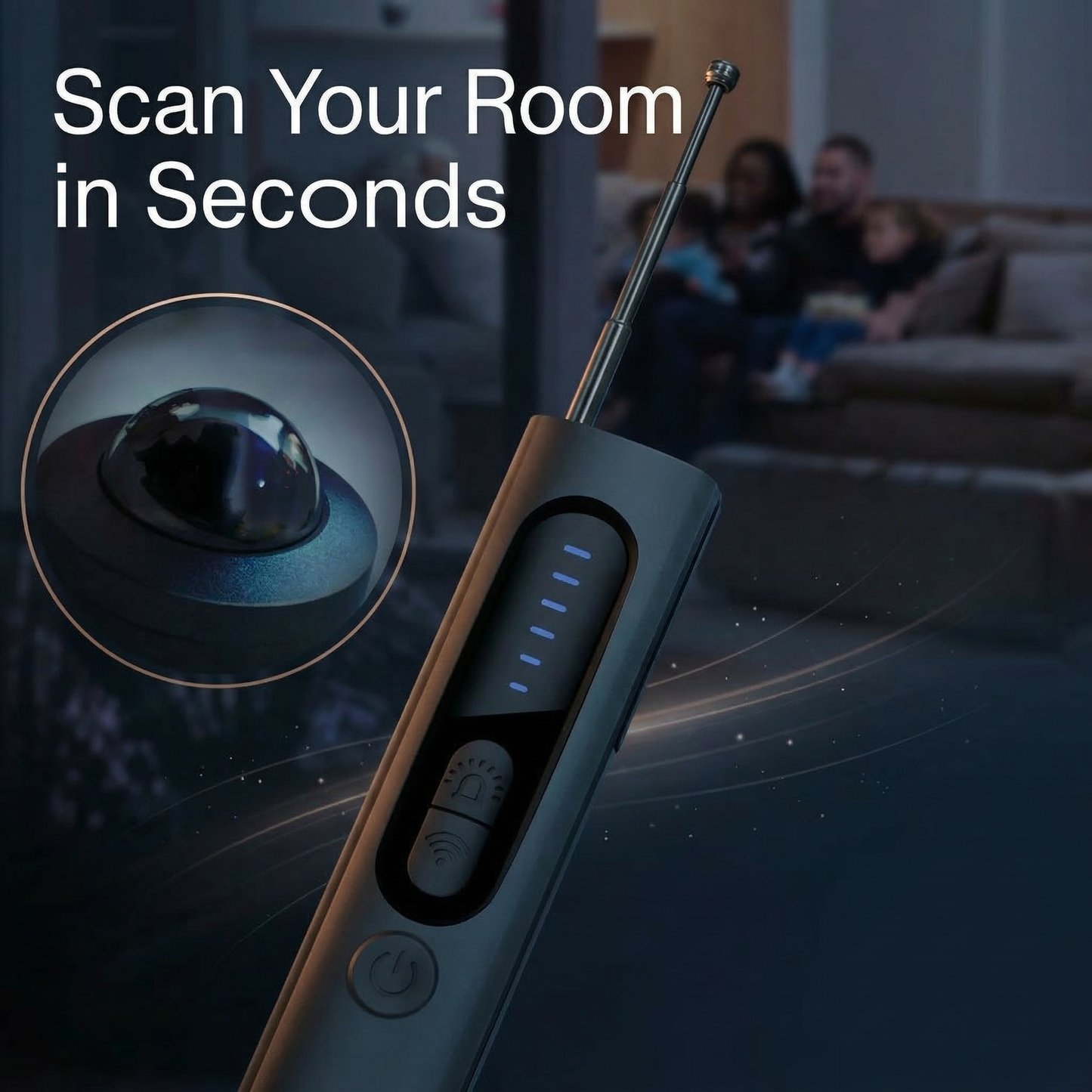 Hidden Camera Detector (Complete Protection Kit)