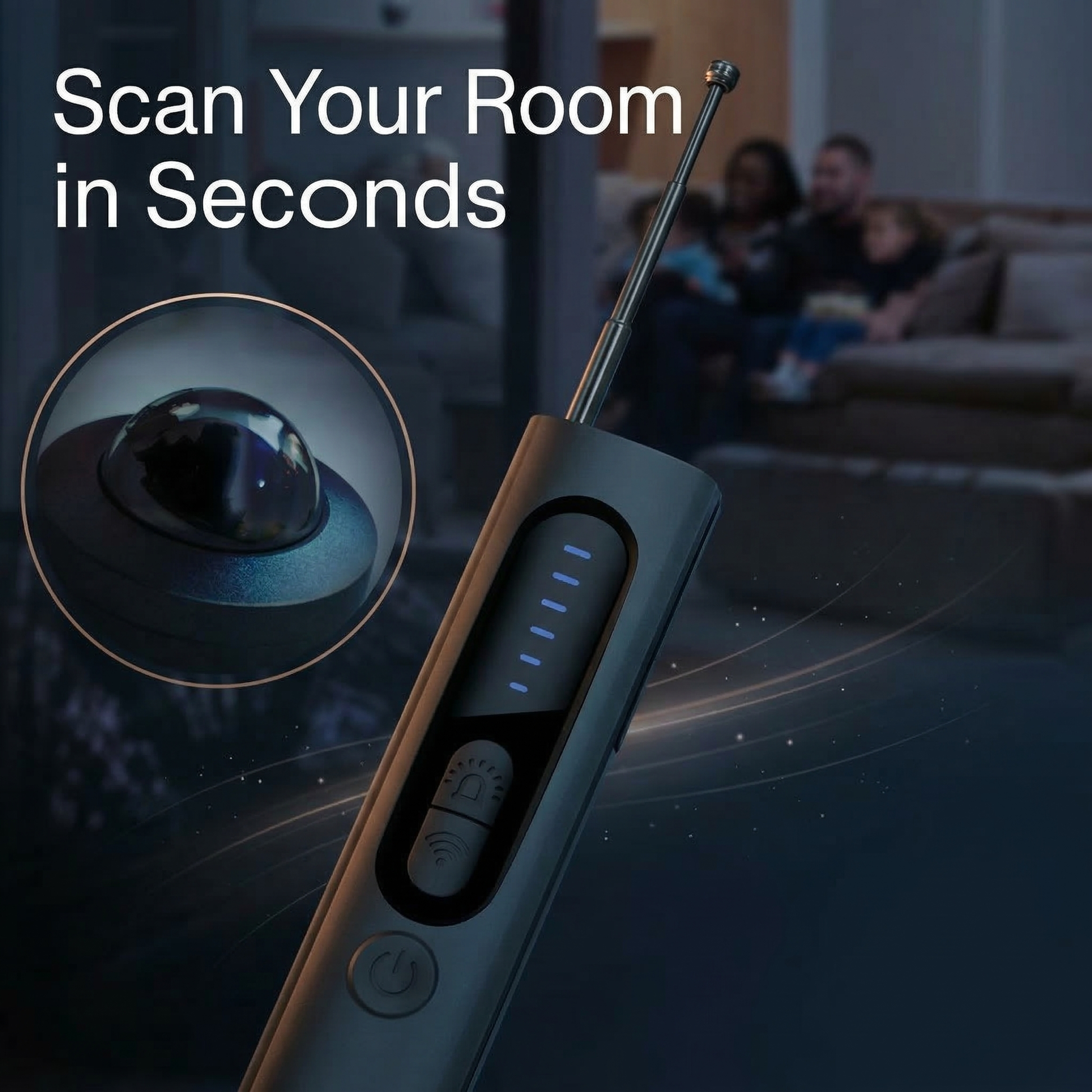 Hidden Camera Detector (Complete Protection Kit)