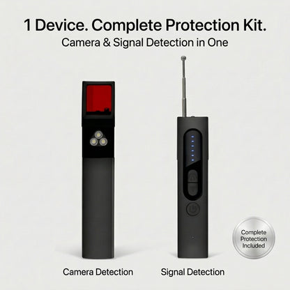 Hidden Camera Detector (Complete Protection Kit)