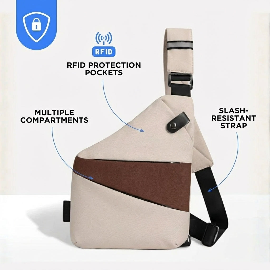 EKON Anti-Theft Sling Bag – EKON TRAVEL
