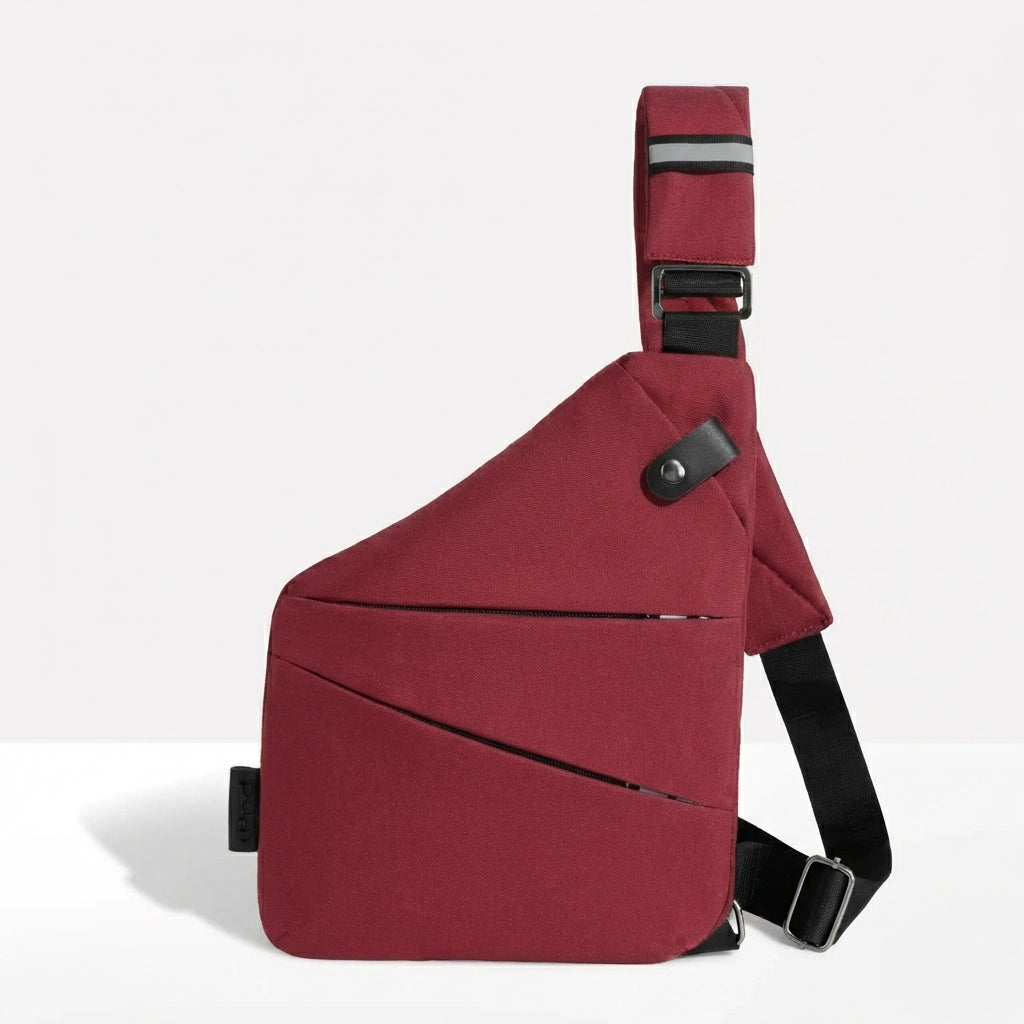 EKON Anti-Theft Sling Bag Red