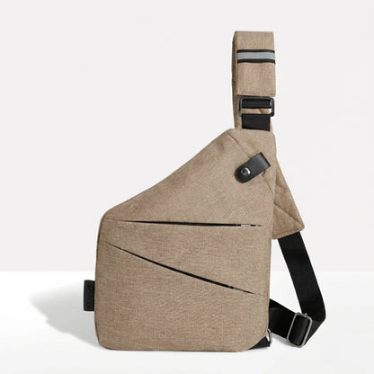 EKON Anti-Theft Sling Bag Beige