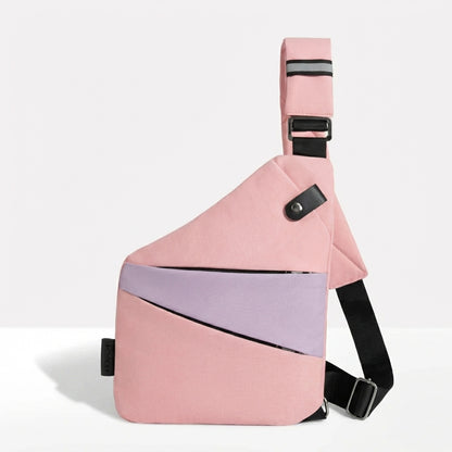 EKON Anti-Theft Sling Bag Duo Pink