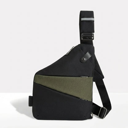 EKON Anti-Theft Sling Bag Duo Black Olive