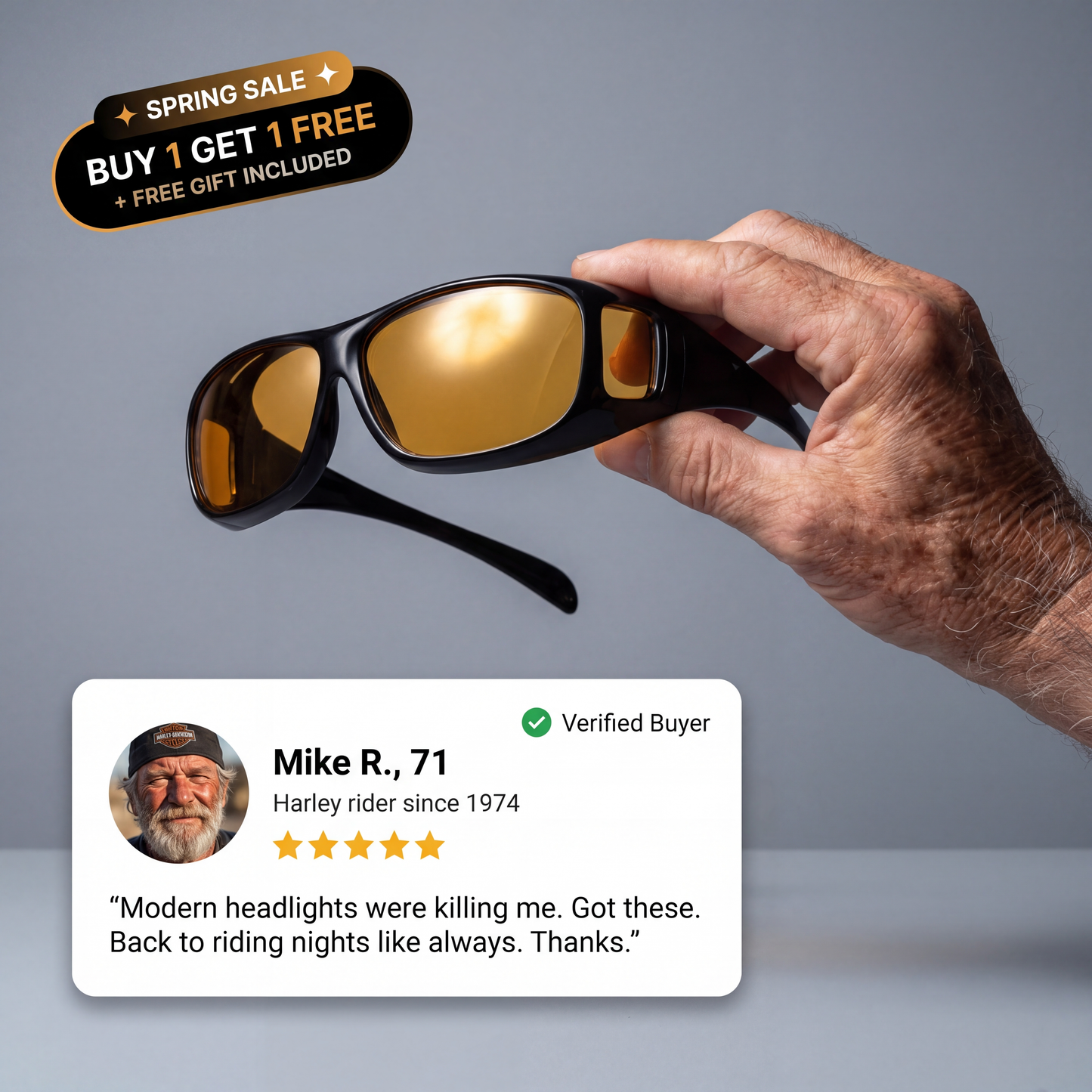 EKON NightShield™ - Anti Glare Night Driving Glasses