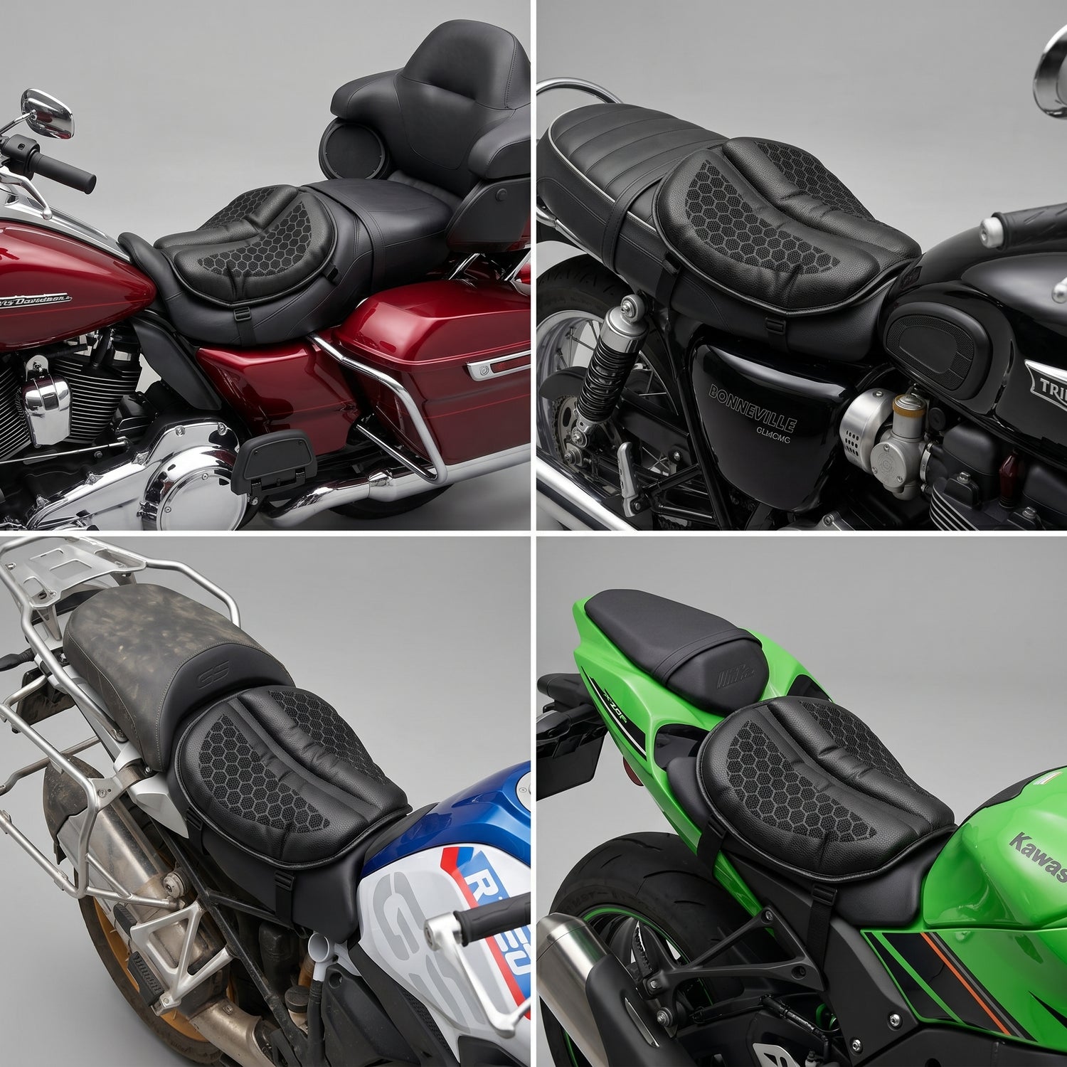 EKON AirGel Seat™ Motorcycle Seat Cushion