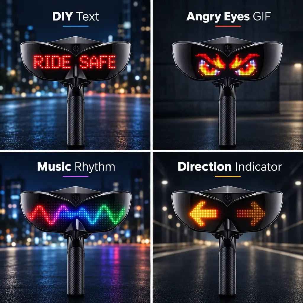 EKON Smart LED Ride Display & Signal Light