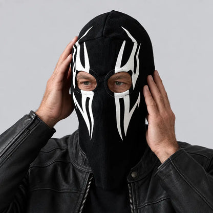 EKON White Fang Ribbed Balaclava