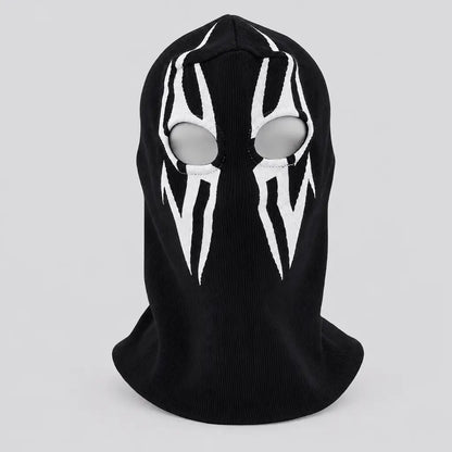 EKON White Fang Ribbed Balaclava