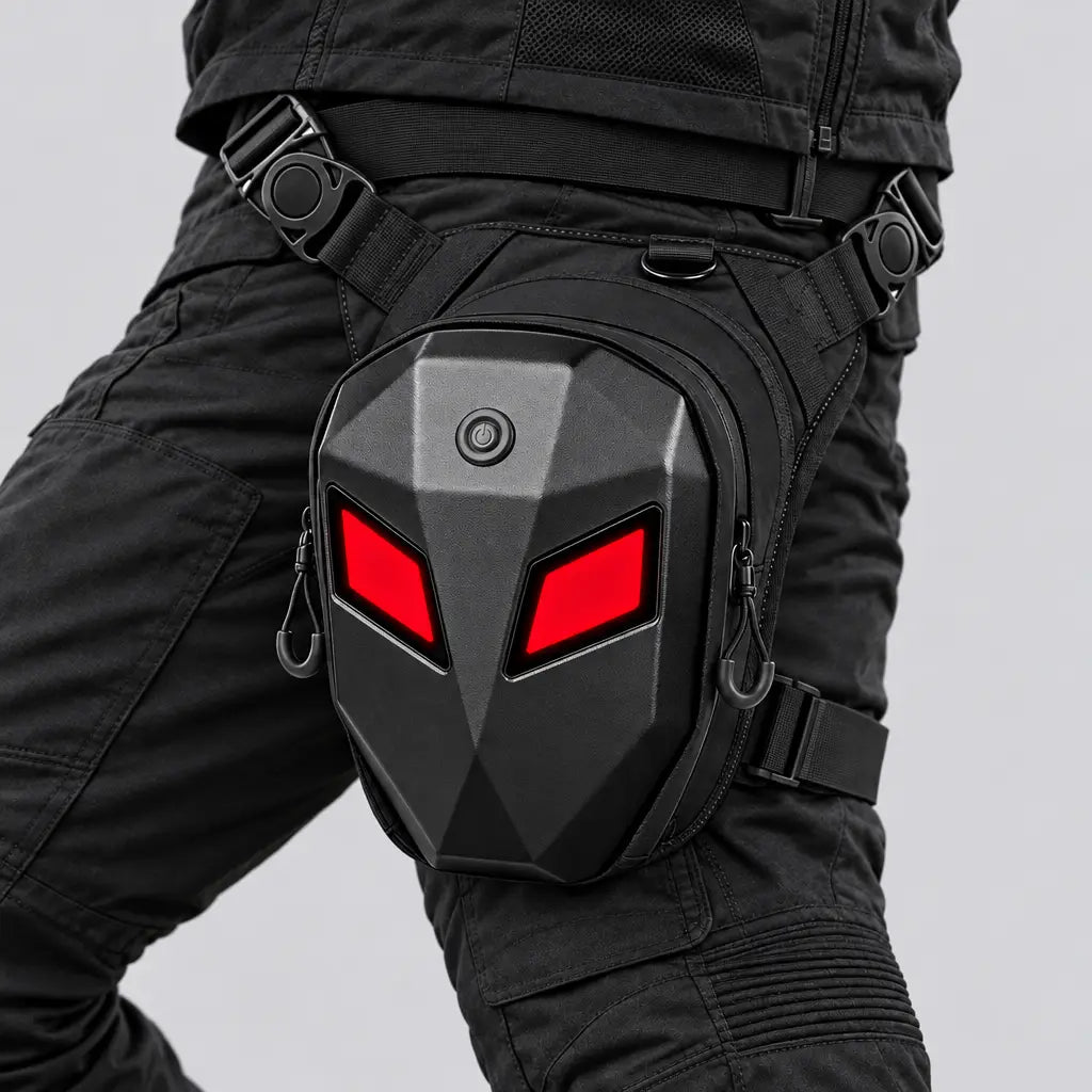 EKON LED Eye Expandable Riding Leg Bag