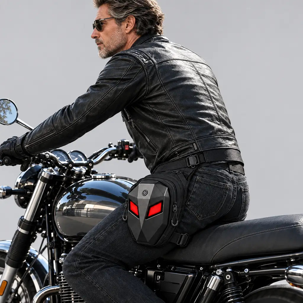 EKON LED Eye Expandable Riding Leg Bag