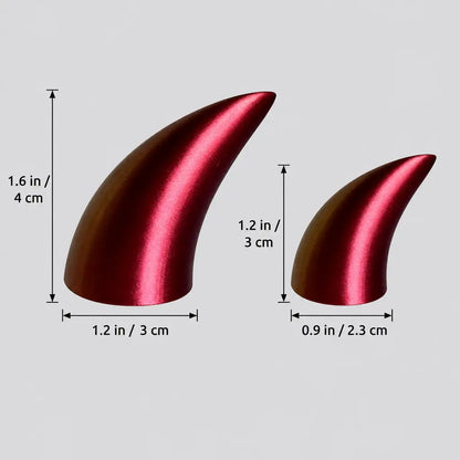 EKON Iridescent Demon Helmet Horn Set
