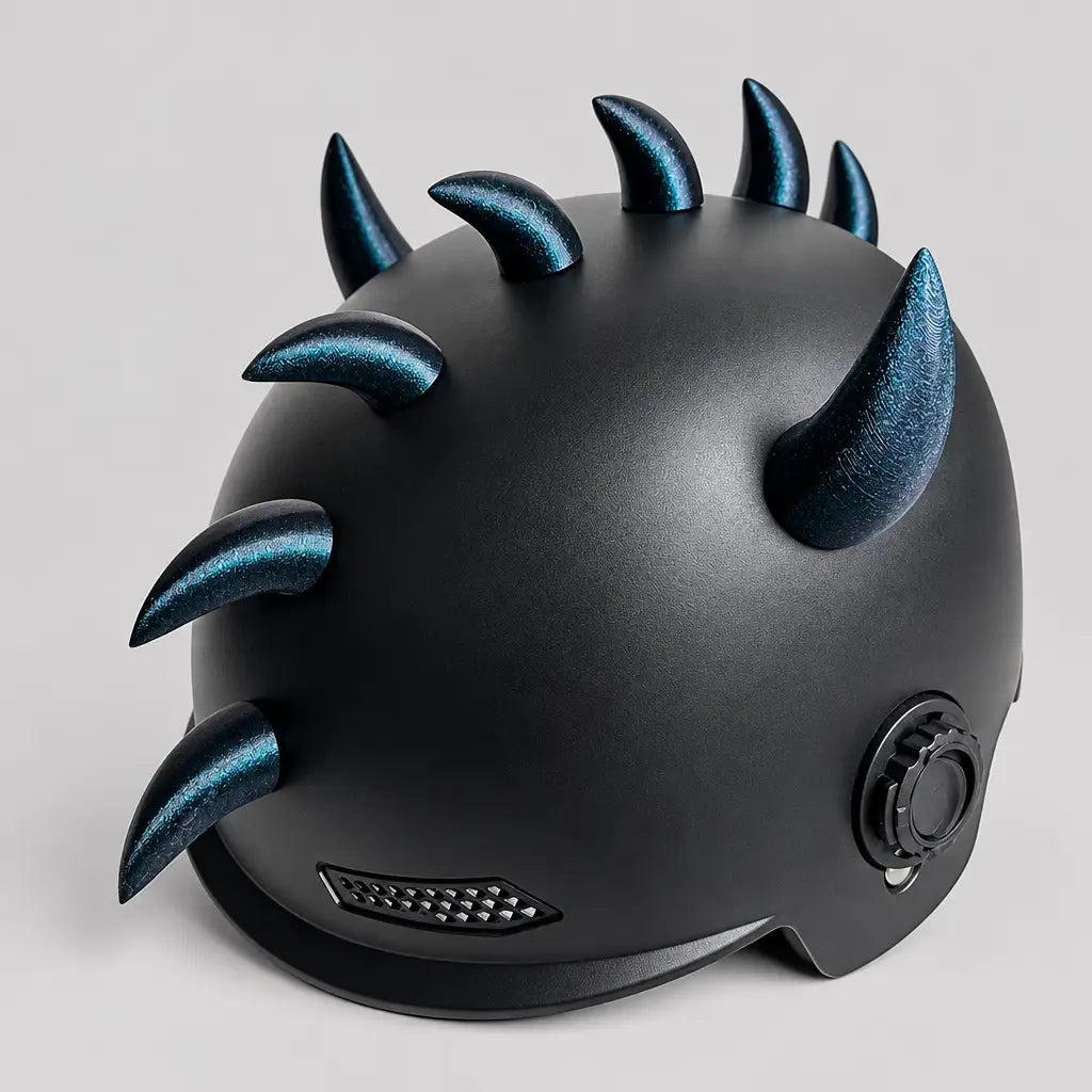 EKON Iridescent Demon Helmet Horn Set