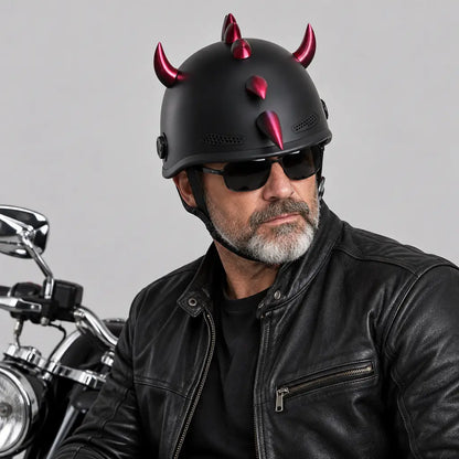 EKON Iridescent Demon Helmet Horn Set