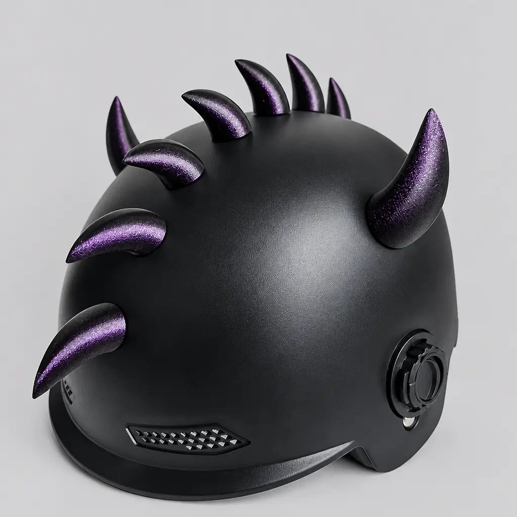 EKON Iridescent Demon Helmet Horn Set