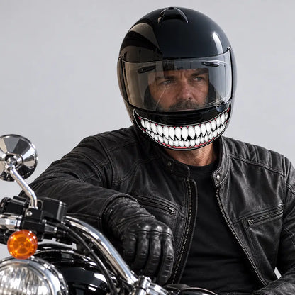 EKON Evil Grin Helmet Decal