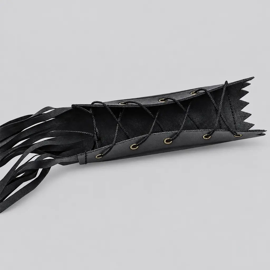 EKON Flame Fringe Motorcycle Grip & Lever Covers